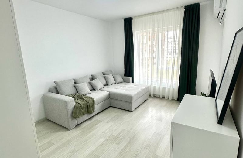 Rent of a freshly renovated 1-room apartment, Chiajna, Sector 6, Bucharest, Romania